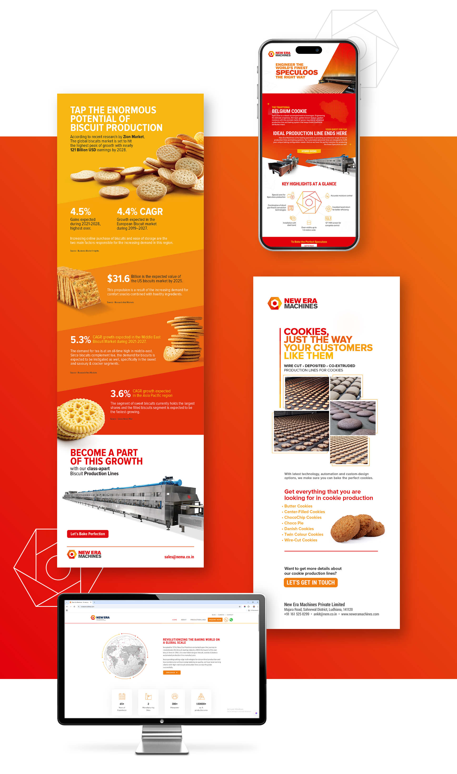 Email newsletter design